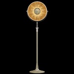Atelier 41 Floor Lamp - Gold Leaf / Quartz