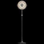 Atelier 32 Floor Lamp - Silver Leaf / Black