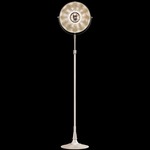 Atelier 32 Floor Lamp - Silver Leaf / White