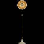 Atelier 32 Floor Lamp - Gold Leaf / Quartz