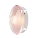 Orbital Wall Sconce - Polished Nickel / Venus Pink