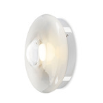 Orbital Wall Sconce - Polished Nickel / Polaris White