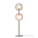 Orbital Floor Lamp - Gold / Venus Pink / Polaris White