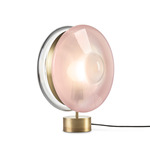 Orbital Table Lamp - Patina Gold / Venus Pink