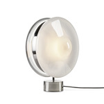 Orbital Table Lamp - Silver / Polaris White