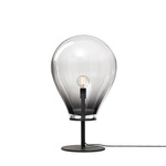 Tim Floor Lamp - Black / Smoke Grey