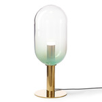 Phenomena Capsule Floor Lamp - Gold / Mint Green