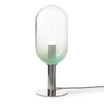 Phenomena Capsule Floor Lamp - Silver / Mint Green