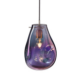 Soap Pendant - Stainless Steel / Purple