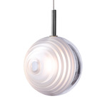 Bright Star Pendant - Anthracite / White