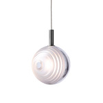 Bright Star Pendant - Anthracite / White