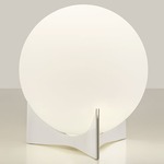 Oscar Table Lamp - White / Satin White