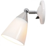 Mann Switch Wall Sconce - White / Natural White