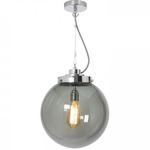 Globe Pendant - Chrome / Anthracite