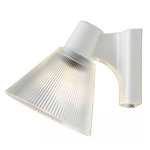 Minster 2 Wall Sconce - White / Prismatic