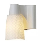 Oxford 1 Bone Wall Sconce - Natural White