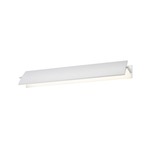 Aileron Linear Wall Sconce - Textured White