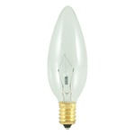 B10 Torpedo E14 Base 25W 130V 30-PACK - Clear