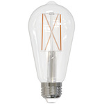 ST18 Filament Med Base 8.5W 120V 2700K 82CRI 2-PACK - Clear
