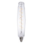 Nostalgic Med Base 4W 120V X-Large Tube Shape Spiral 2-PACK - Clear