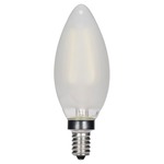 C11 Candelabra Base 3.5W 120V 2700K 80CRI 2-PACK - Frosted
