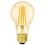 A19 Med Base Filament 7.5W 120V 2000K 82CRI 6-PACK - Amber