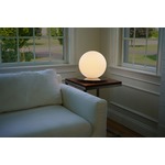 Bola Sphere Table Lamp - Rose Gold / Opaline