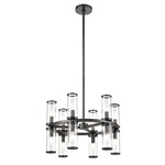 Revolve Chandelier - Urban Bronze / Clear