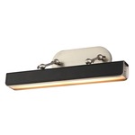 Valise Picture Light - Aged Nickel / Tuxedo Leather