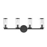 Revolve Bathroom Vanity Light - Urban Bronze / Clear