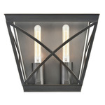 Lattice Wall Sconce - Urban Bronze