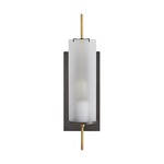 Stefan Wall Sconce - Bronze / Frosted