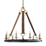 Chaney Chandelier - Antique Brass / Bronze