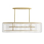 Chandler Linear Pendant - Antique Brass