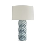 Ari Table Lamp - Celadon Crackle / Light Gray