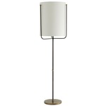 Boise Floor Lamp - Antique Brass