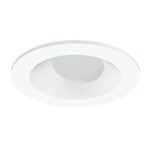 Entra 3IN Round Wall Wash Trim with Wall Wash Lens - White