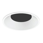 Entra 3IN Round Bevel Trim No Lens - White