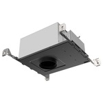 Entra 3IN RD Flangeless Adjustable Chicago Plenum Housing - Black