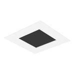 Entra 3IN Square Flat Trim No Lens - White