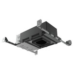 Entra 3IN SQ Adjustable IC New Construction Housing - Black