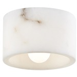 Loris Ceiling Light - Polished Nickel / Alabaster