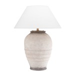 Decatur Table Lamp - Ash / White