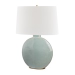 Kimball Table Lamp - Gray / White