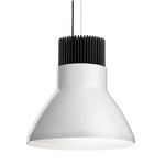 Light Bell Pendant - Black / White