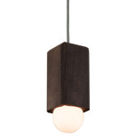 Cano Pendant - Dark Stained Walnut