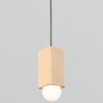 Cano Pendant - White Washed Oak