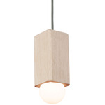 Cano Pendant - White Washed Oak