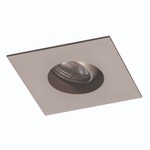 Ocularc 1IN Square Adjustable Downlight / Housing - Brushed Nickel