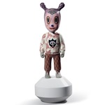The Guest by Gary Baseman - Numbered Edition - Pink